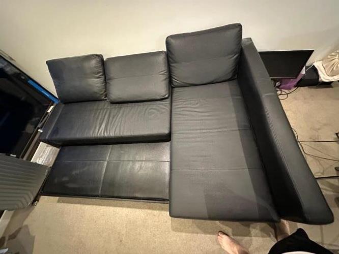 Second-hand IKEA Corner Sofa Bed - Photo 8)