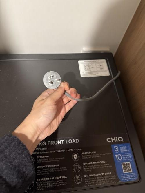 Second-hand Chiq 8.5kg Front Load Washing Machine - Photo 8)