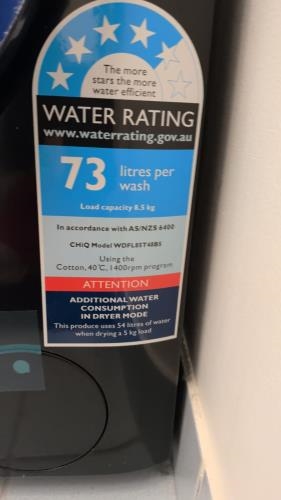 Second-hand Chiq 8.5kg / 5kg Washer-Dryer Combo - Photo 8)
