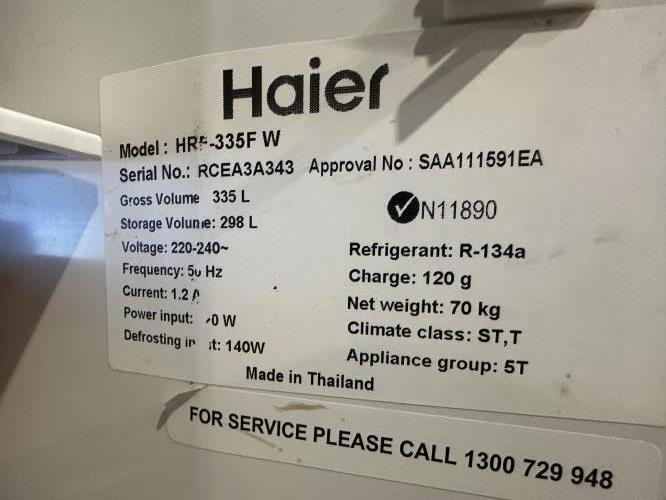Second-hand Haier 335L Top Mount Fridge - Photo 8)