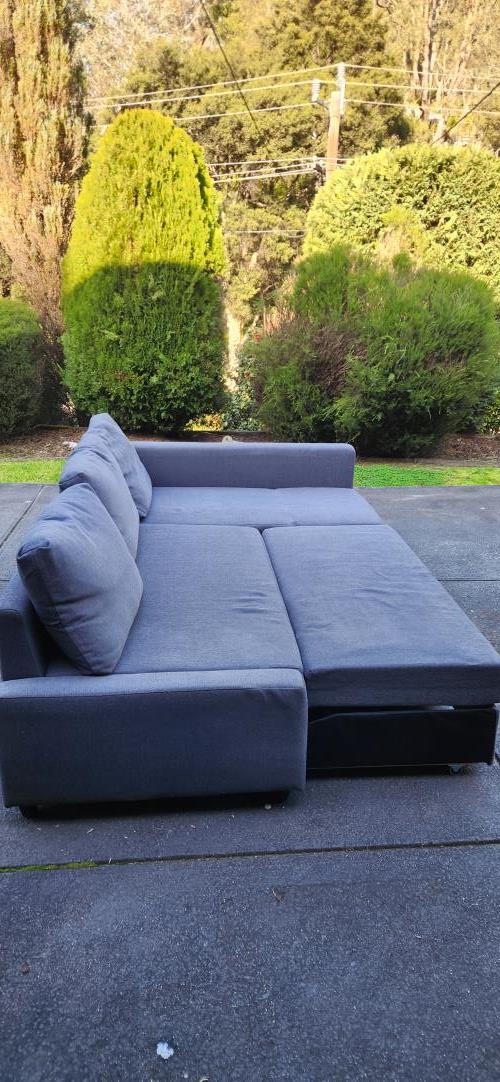 Second-hand IKEA Sofa Bed with Storage - Photo 9)