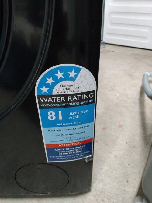 Second-hand Chiq 8kg / 5kg Washer-Dryer Combo - Photo 9)