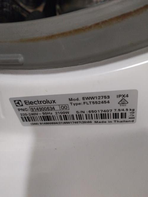 Second-hand Electrolux 7.5kg / 4.5kg Washer-Dryer Combo - Photo 9)