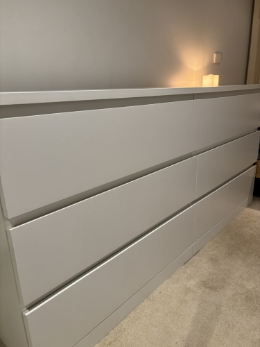 Second-hand IKEA MALM Chest of 6 Drawers - Photo 9)