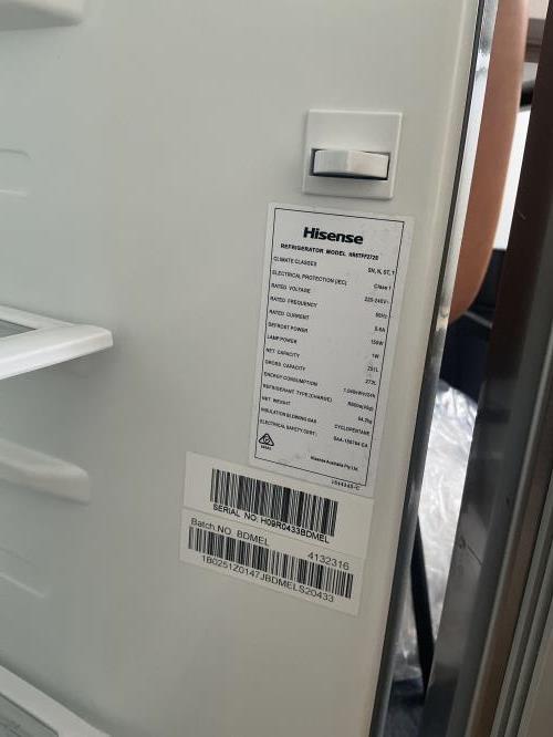 Second-hand Hisense 272L Top Mount Fridge - Photo 9)